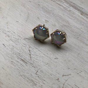 Kendra Scott Hexagon Shaped Studs